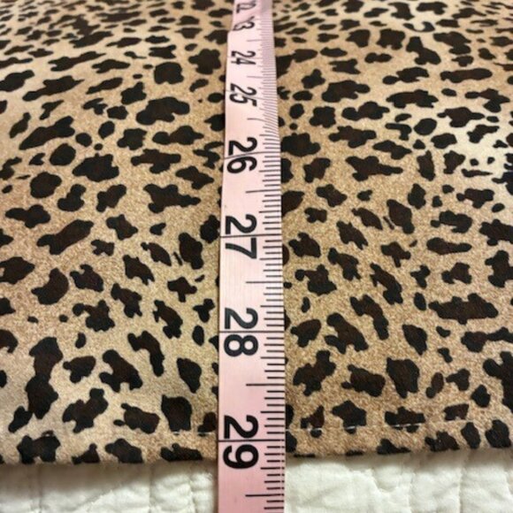 Women's Leopard Print Button Down Blouse 2X - Picture 10 of 11